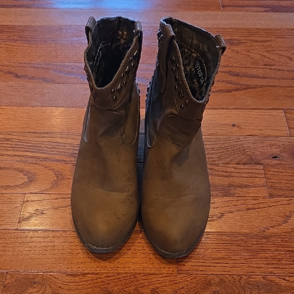 Brown Ankle Boots